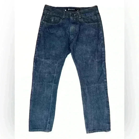 Rocawear Jeans Tapered Fit Mens Denim Pants Size 34 Measures 32 x 29 6 Pocket - Picture 1 of 9